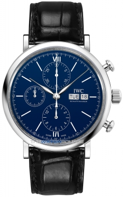 Buy this new IWC Portofino Chronograph IW391023 mens watch for the discount price of £4,455.00. UK Retailer.